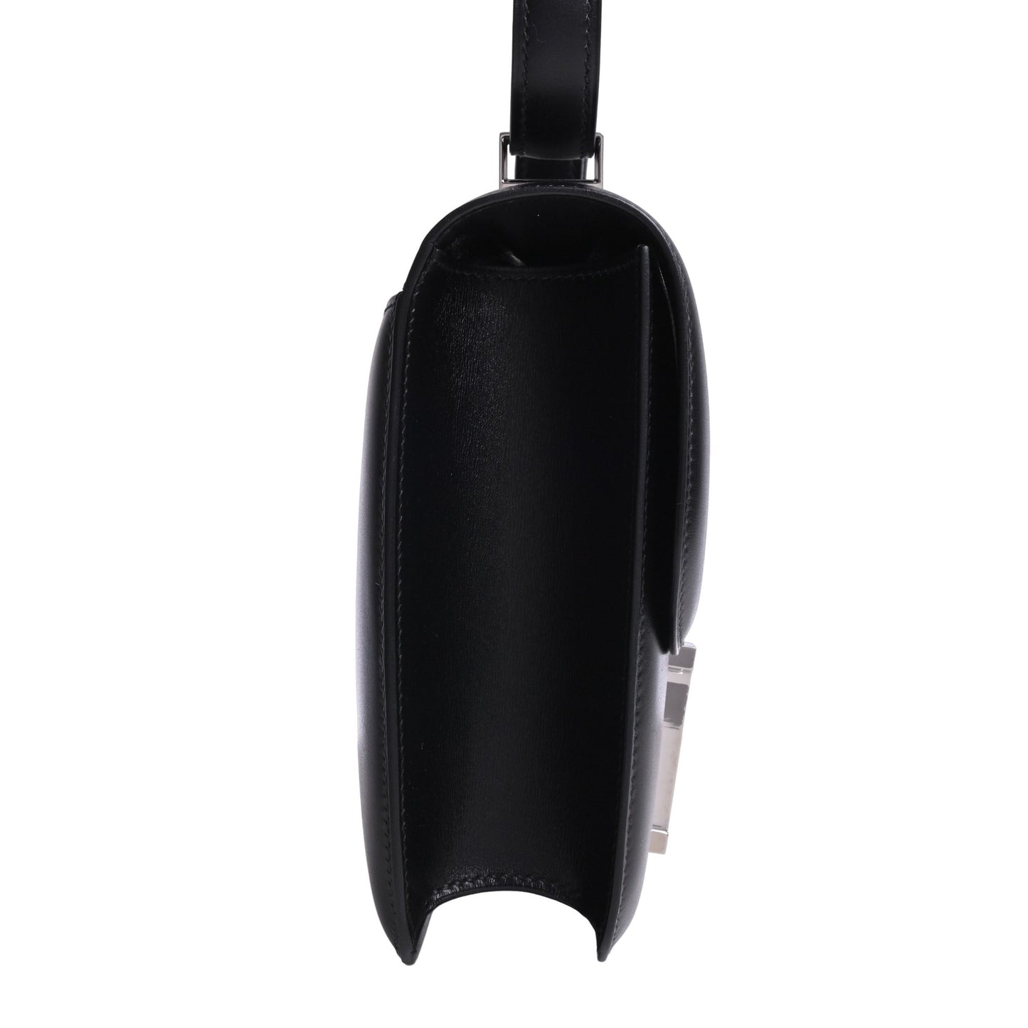 コンスタンス　ボックスカーフ　ブラック　SS　□E刻印