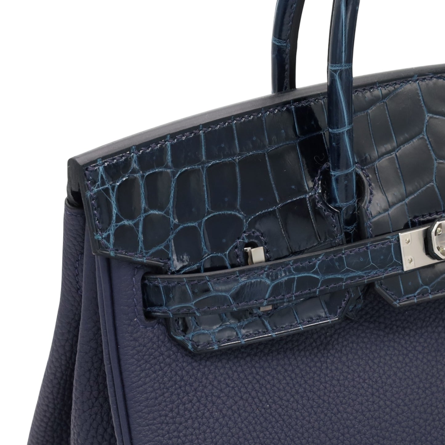 バーキン25　タッチ　トゴ　ニロティカス　ブルーニュイ　SS　Y刻印