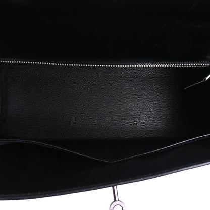 Kelly 32 Box Moonlight Black Ruthenium Metal Fittings □D Engraved