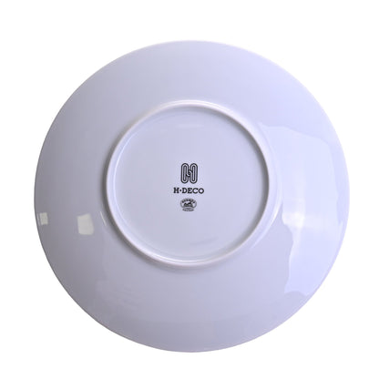 アッシュデコ　ディナープレート　ペア　ルージュ　ブラック