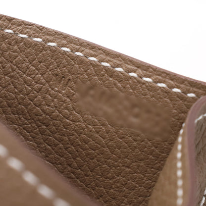 シチズン・ツイル　カードケース　ヴォーエヴァーカラー　エトゥープ　W刻印