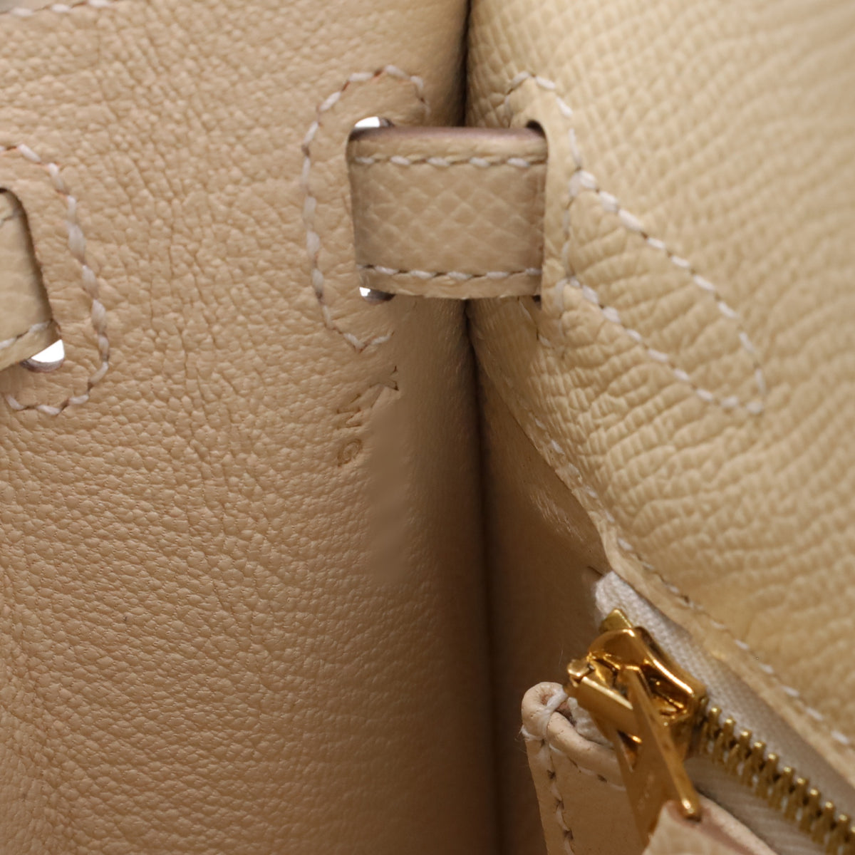 Kelly 25 Vo-Epsom　CraieChampagne gold hardware KStamp