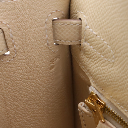Kelly 25 Vo-Epsom　CraieChampagne gold hardware KStamp