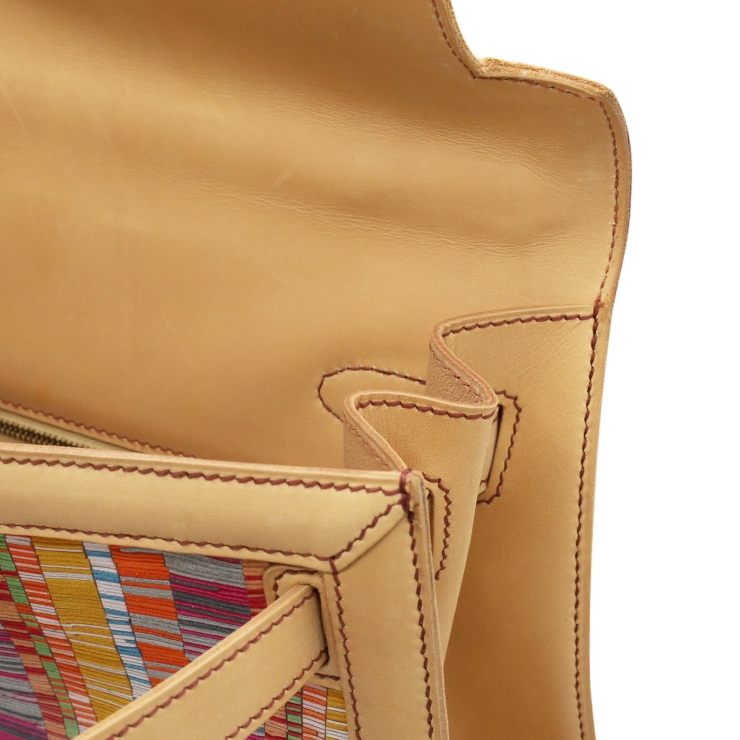 Kelly 32 颤音剪片BoxCalfGP□E印章