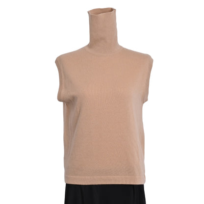 アンサンブル　ウール　ベージュ　L