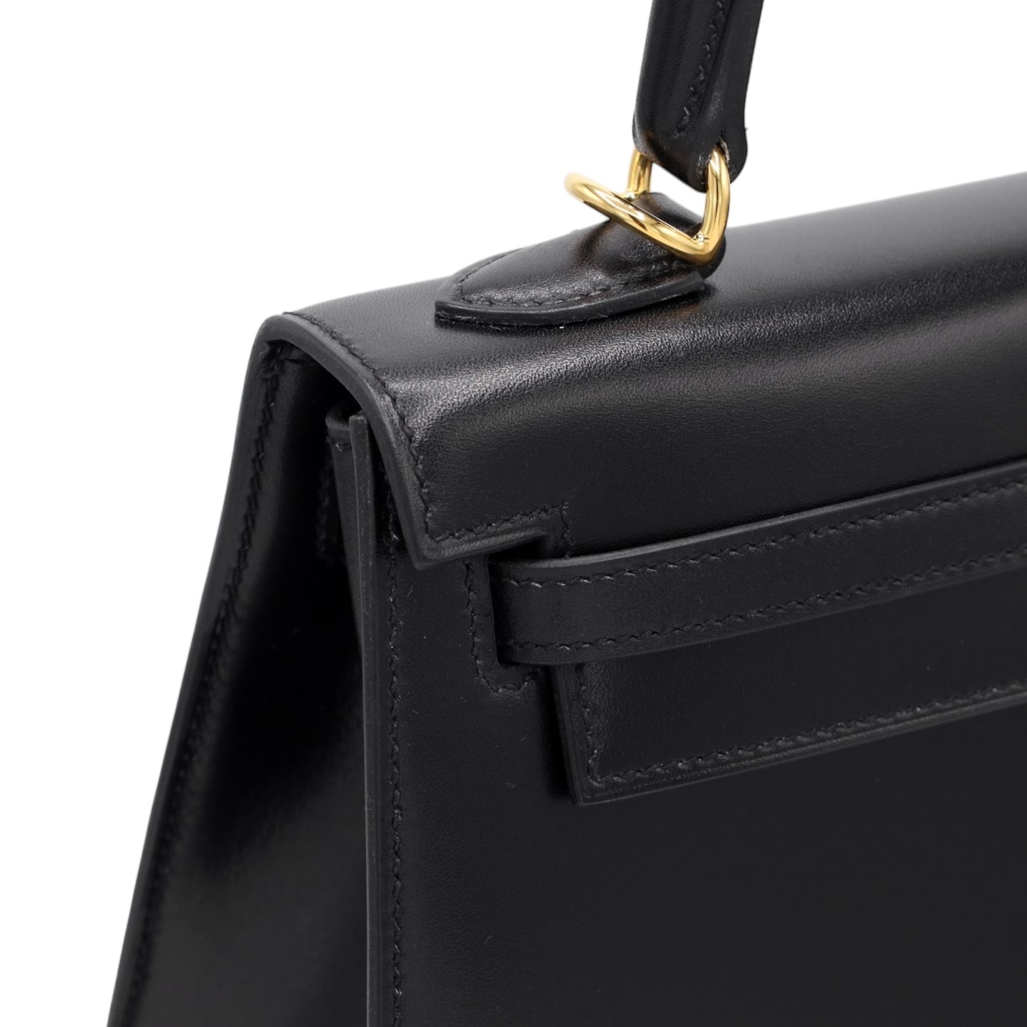 ケリー25　ボックスカーフ　ブラック　GP　W刻印