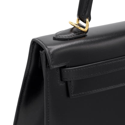 ケリー25　ボックスカーフ　ブラック　GP　W刻印