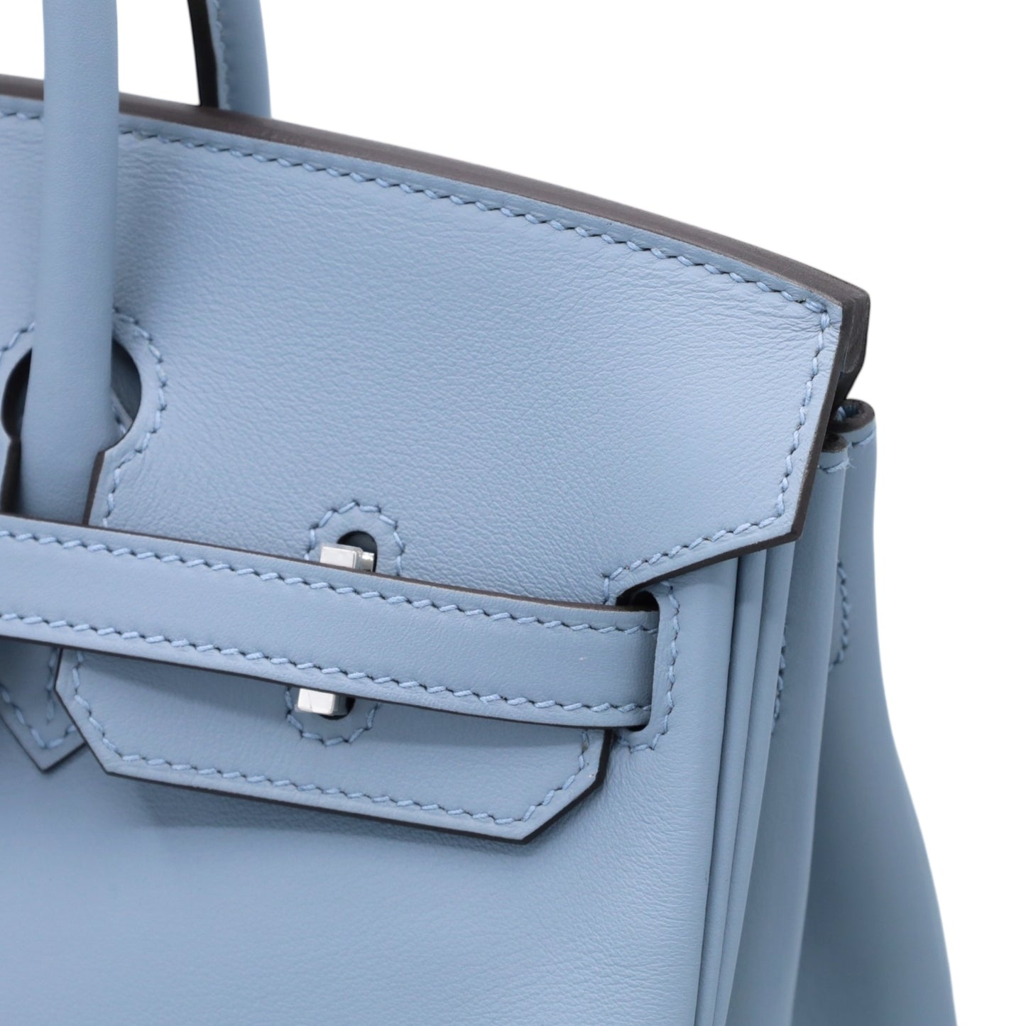 バーキン25　ヴォースイフト　ブルーラン　SS　W刻印