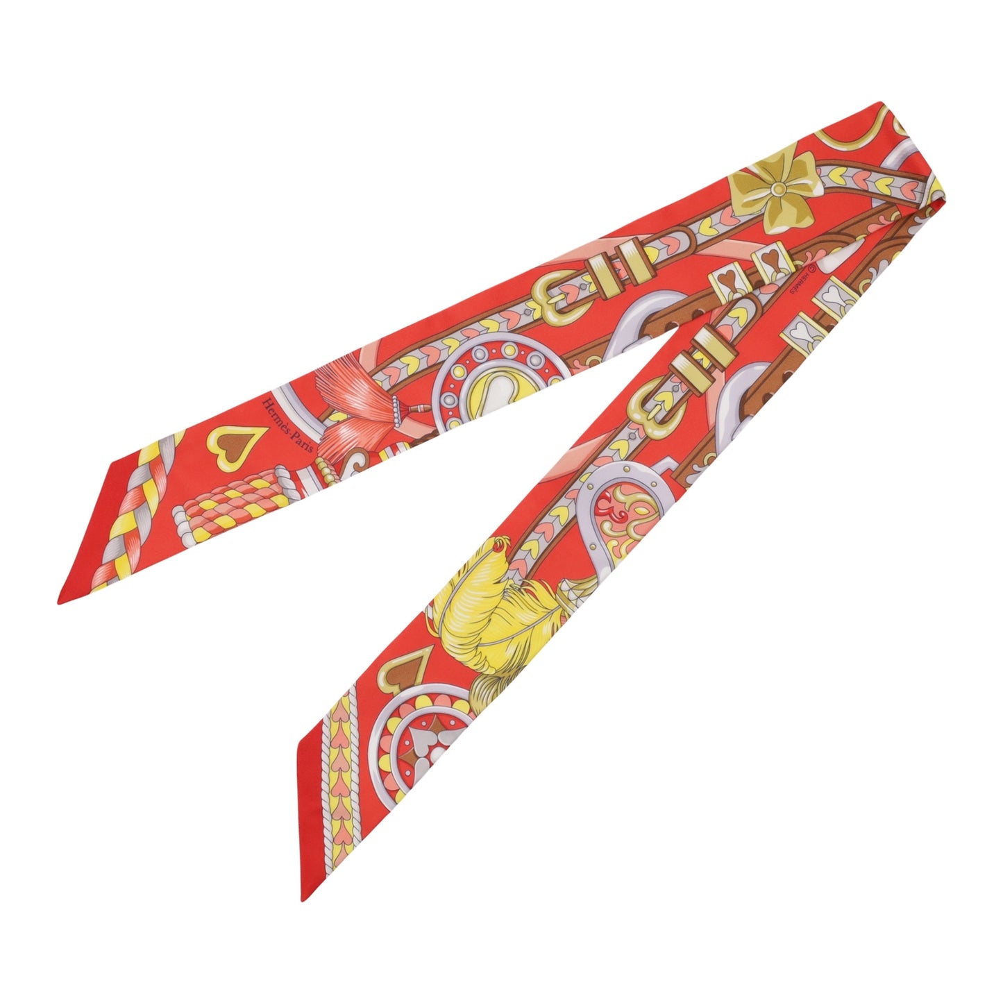 ツイリー　アルネ・ドゥ・クール　シルク　レッド