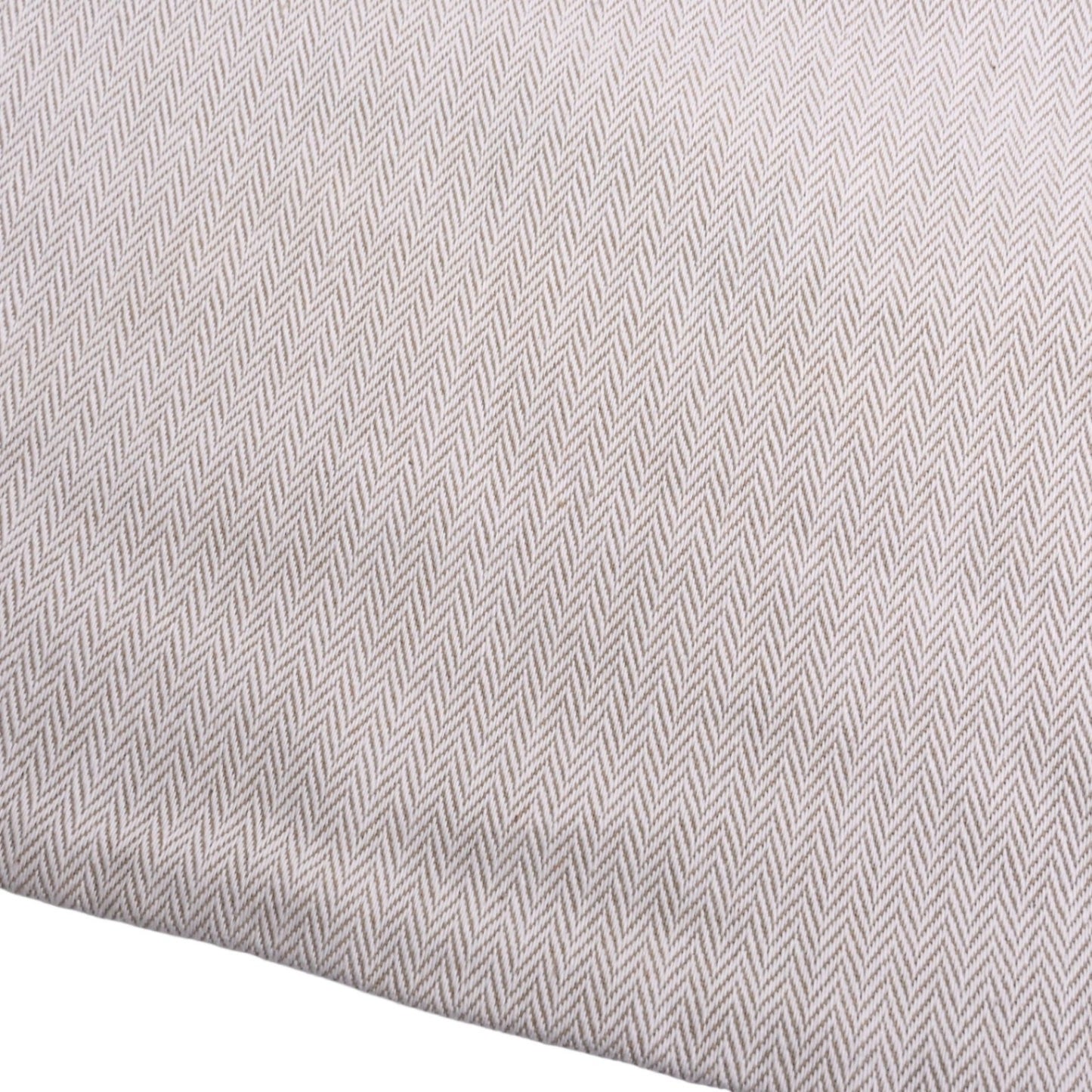 アリーヌGM　トワルシェブロン　アイボリー　ブルージーン