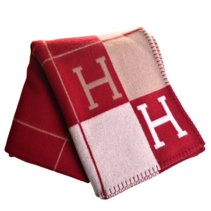 プレートアヴァロン3　毛　カシミヤ　エクリュ　ルージュアッシュ