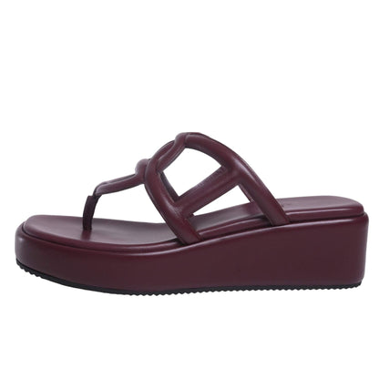 サンダル　ジプシー　ボルドー　37