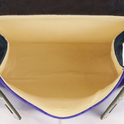 ニューアムステルダム　ドブリス　オーストリッチ　パープル　ブラック　SS　◯P刻印