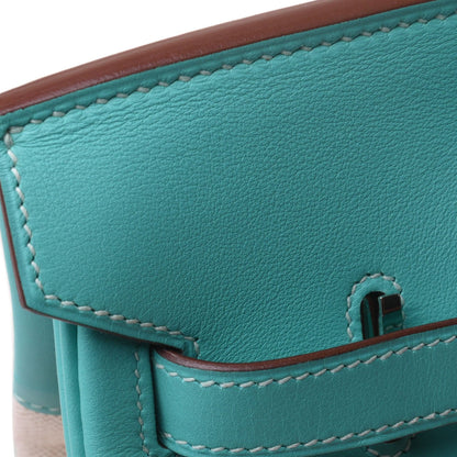 Birkin 30 Voor Swift Toile Ash Lagon SS □L engraved