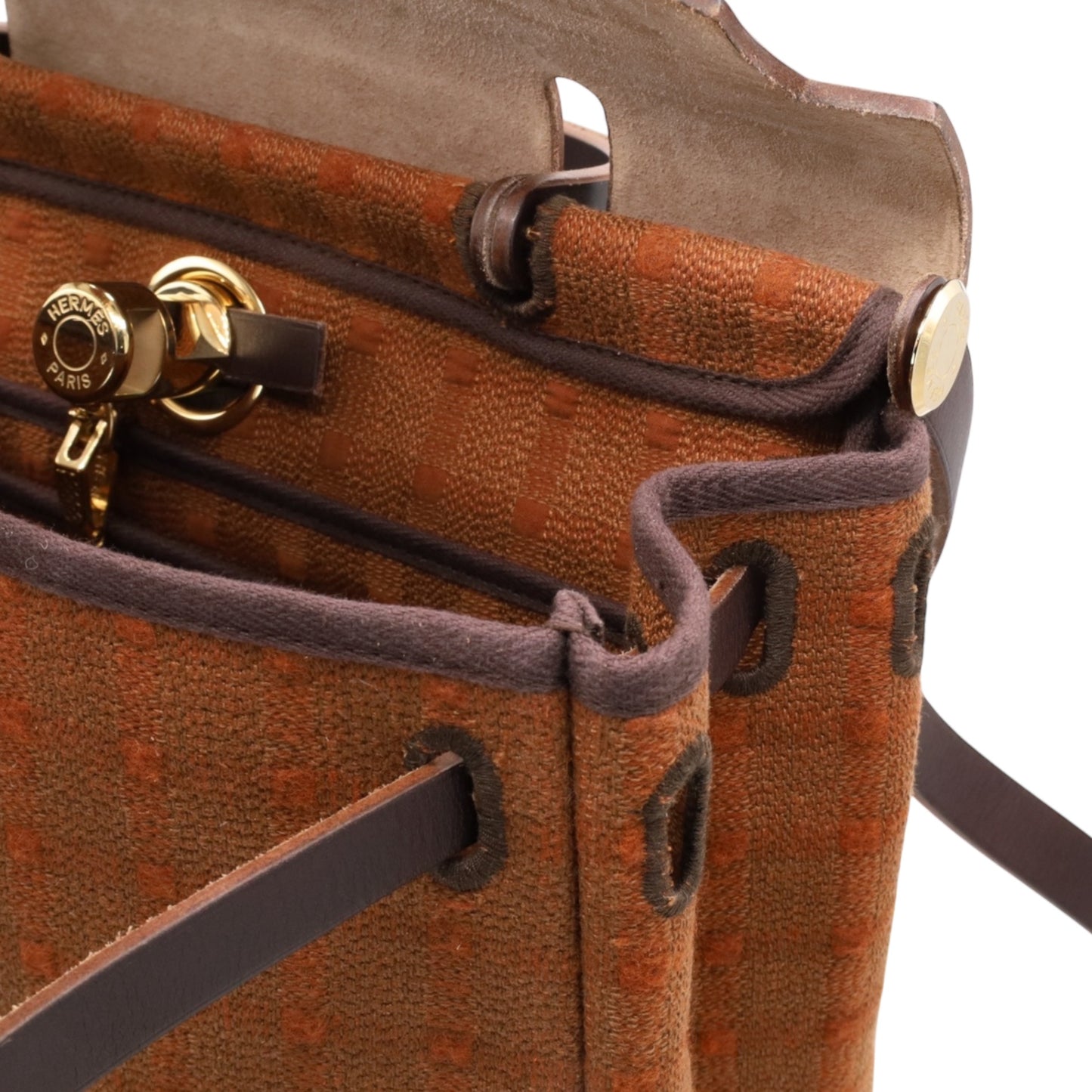 Ale Bag PM Waffle Toile Havana GP □H stamp