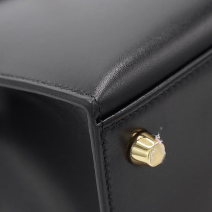 ケリー25　ボックスカーフ　ブラック　GP　W刻印