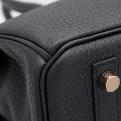 バーキン30　トゴ　ブラック　PG　D刻印