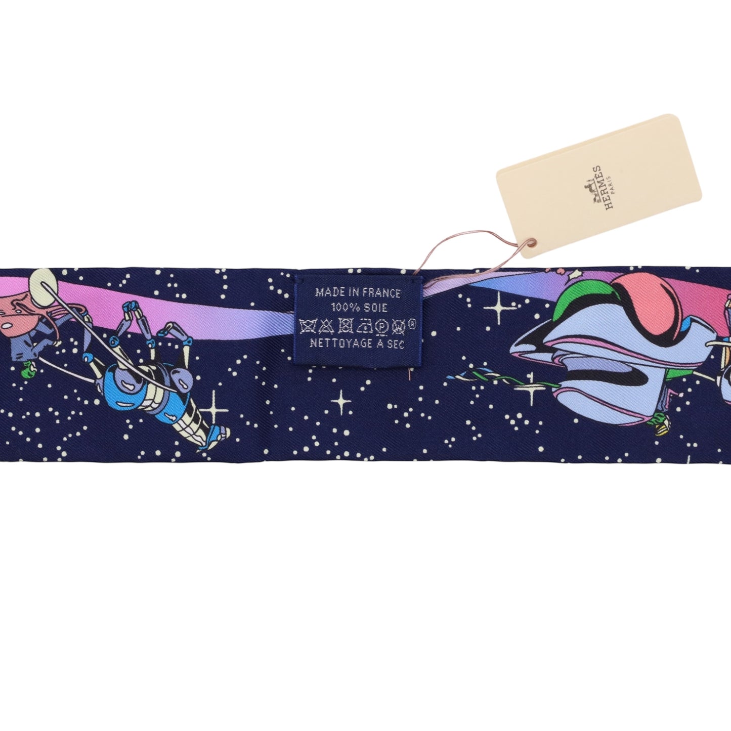 ツイリー　スペース・ダービー　シルク　ネイビー