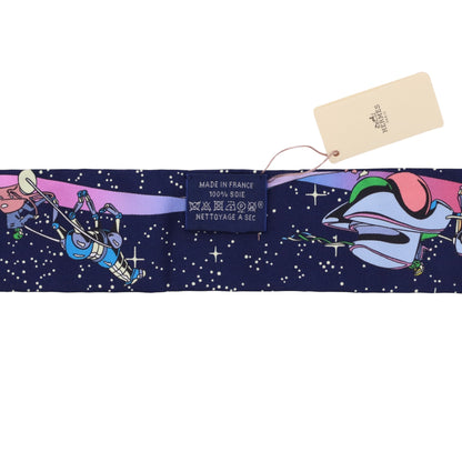 ツイリー　スペース・ダービー　シルク　ネイビー