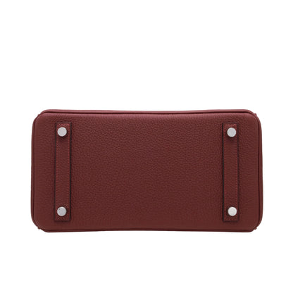 Birkin 25 多哥红灰 SS GStamp