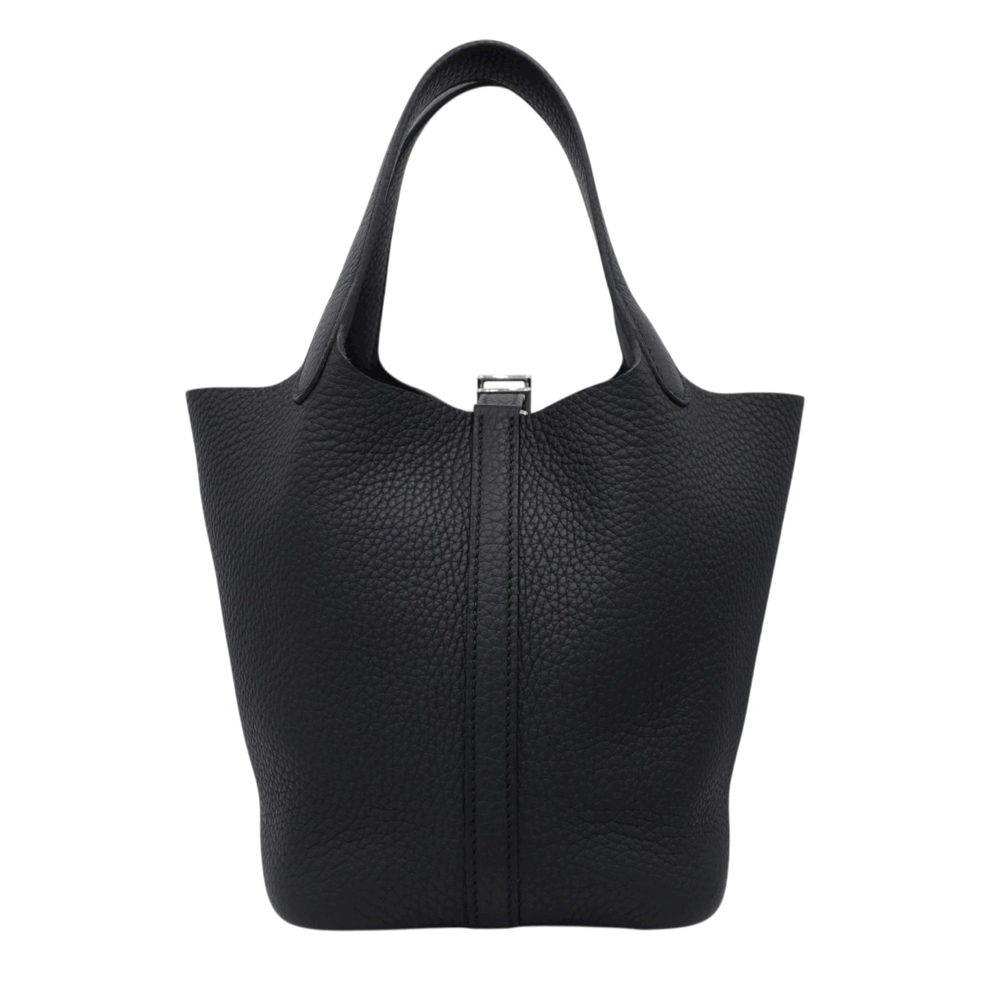 Picotan Rock PM Taurillon Clemence 黑色 SS W 雕刻