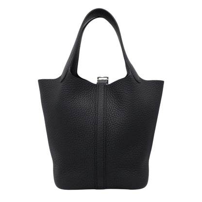 Picotan Rock PM Taurillon Clemence 黑色 SS W 雕刻