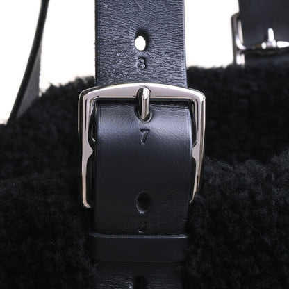 エトリヴィエール　ショッピングアビエイター　トリヨンクリストバル　ムートン　ブラック　SS　C刻印