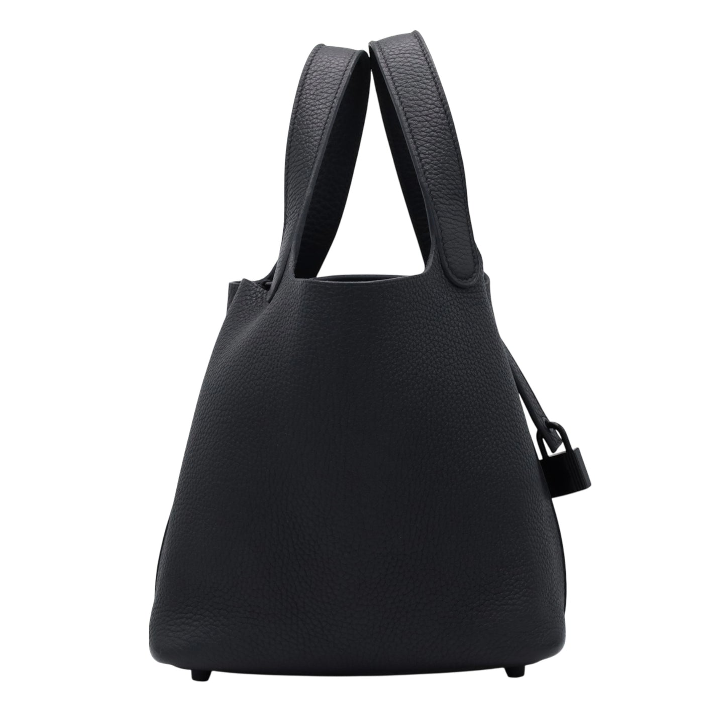 Picotan Rock PM Monochrome Taurillon Clemence So Black ZStamp