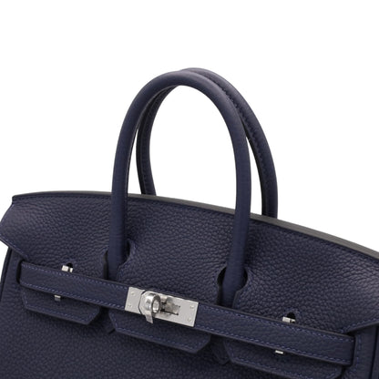 バーキン25　トゴ　ブルーニュイ　SS　K刻印