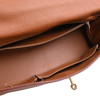 Shoulder Kelly Fringe Torillon Clemence Gold GP □M engraved