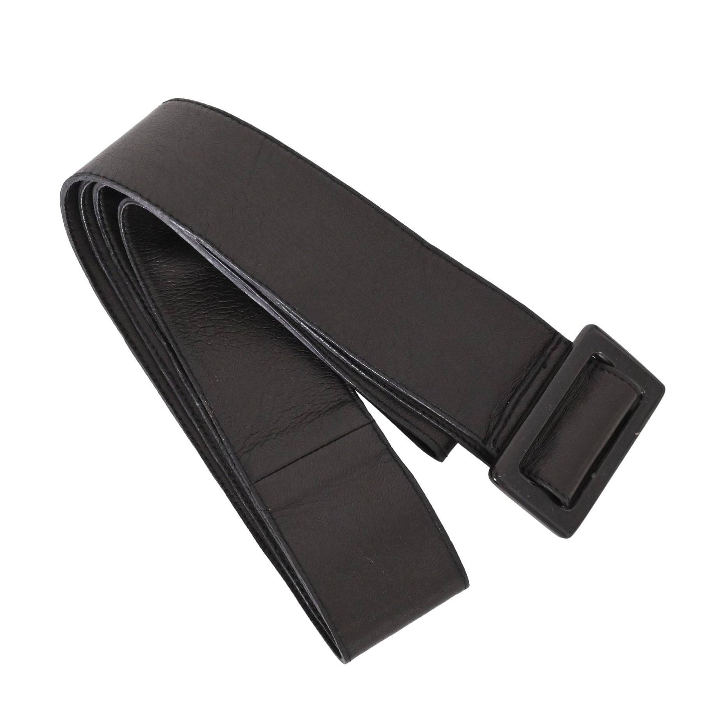 ベルテッドコート　ラム　ブラック　38