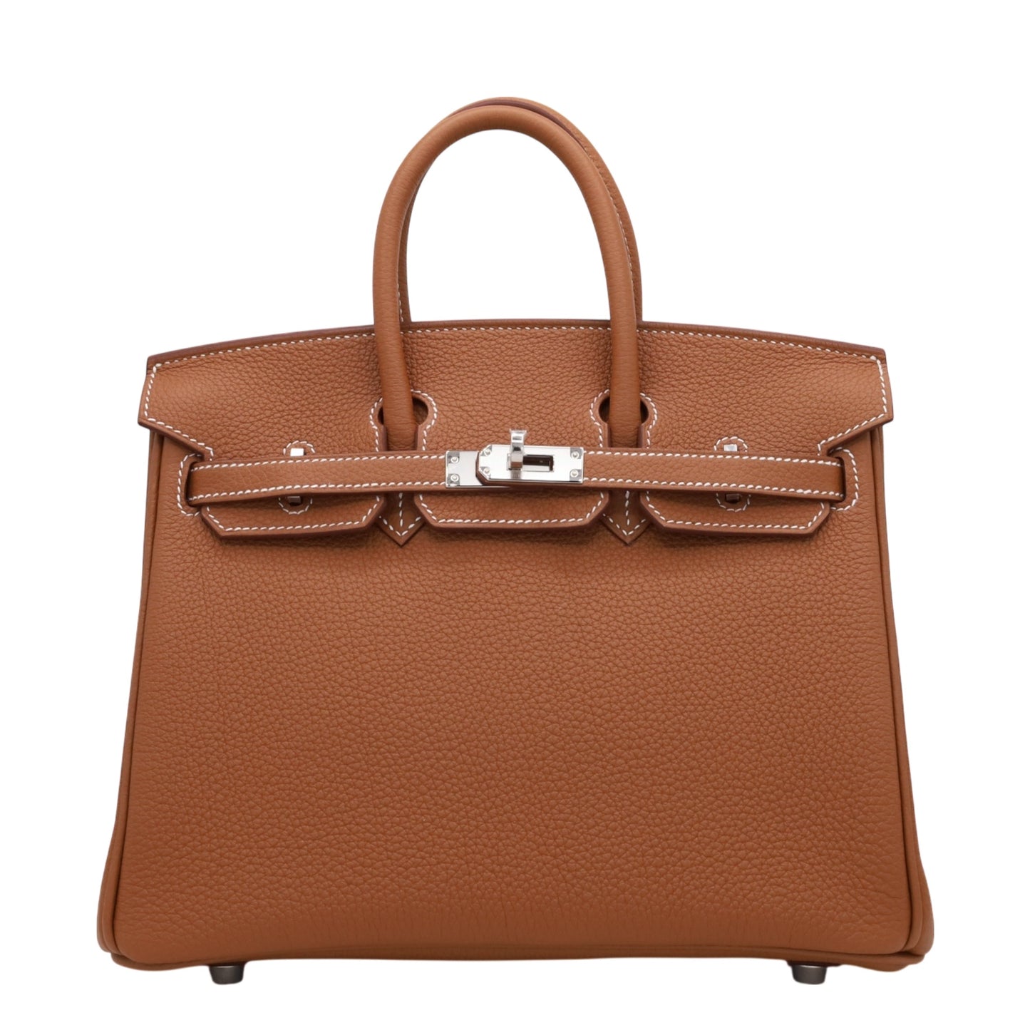 Birkin 25 Togo Gold SS K stamp