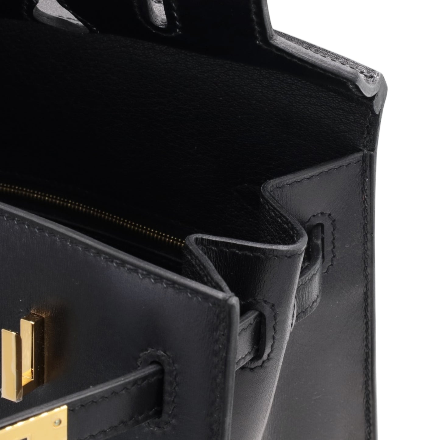 バーキン25　セリエ　ボックスカーフ　ブラック　GP　W刻印