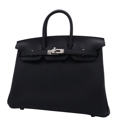 Birkin 25 Togo Black SS GStamp