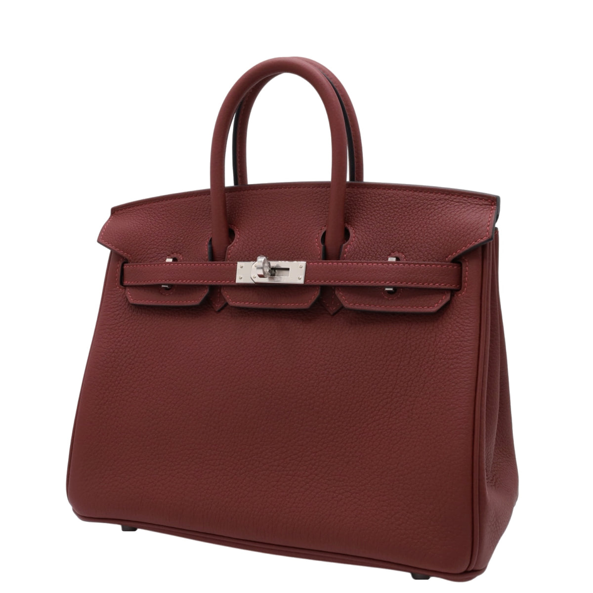 Birkin 25 多哥红灰 SS GStamp