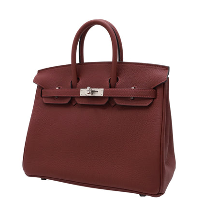 Birkin 25 多哥红灰 SS GStamp
