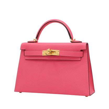 Mini Kelly 2 Vaux Epson Rose Lipstick GP D stamp