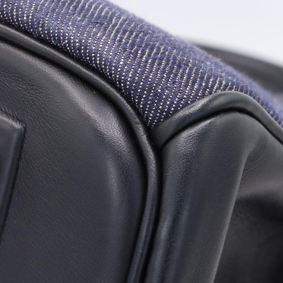 Shadow Birkin 35VeauBarenia Denim Black SS □NStamp