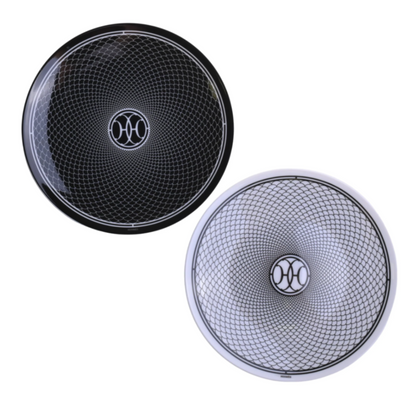 アッシュデコ　パンプレート　No.2　ペア　ブラック　ホワイト