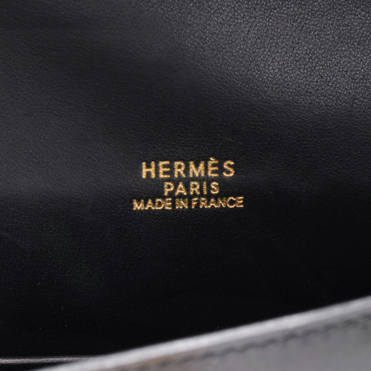 ケリーエラン　ボックスカーフ　ブラック　GP　□D刻印