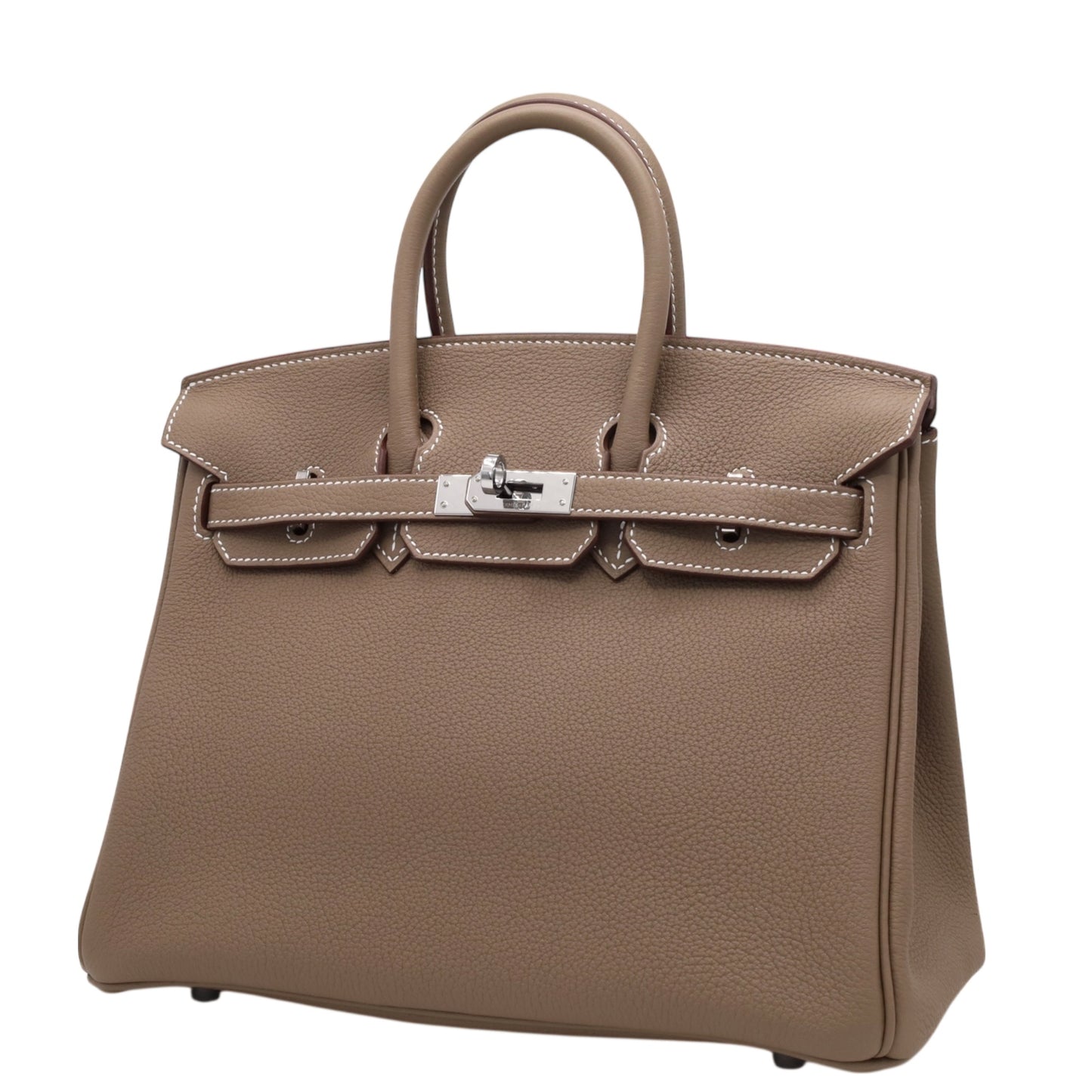 バーキン25　トゴ　エトゥープ　SS　Ｗ刻印