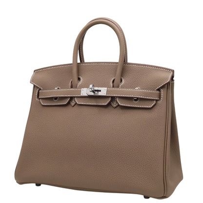 バーキン25　トゴ　エトゥープ　SS　Ｗ刻印