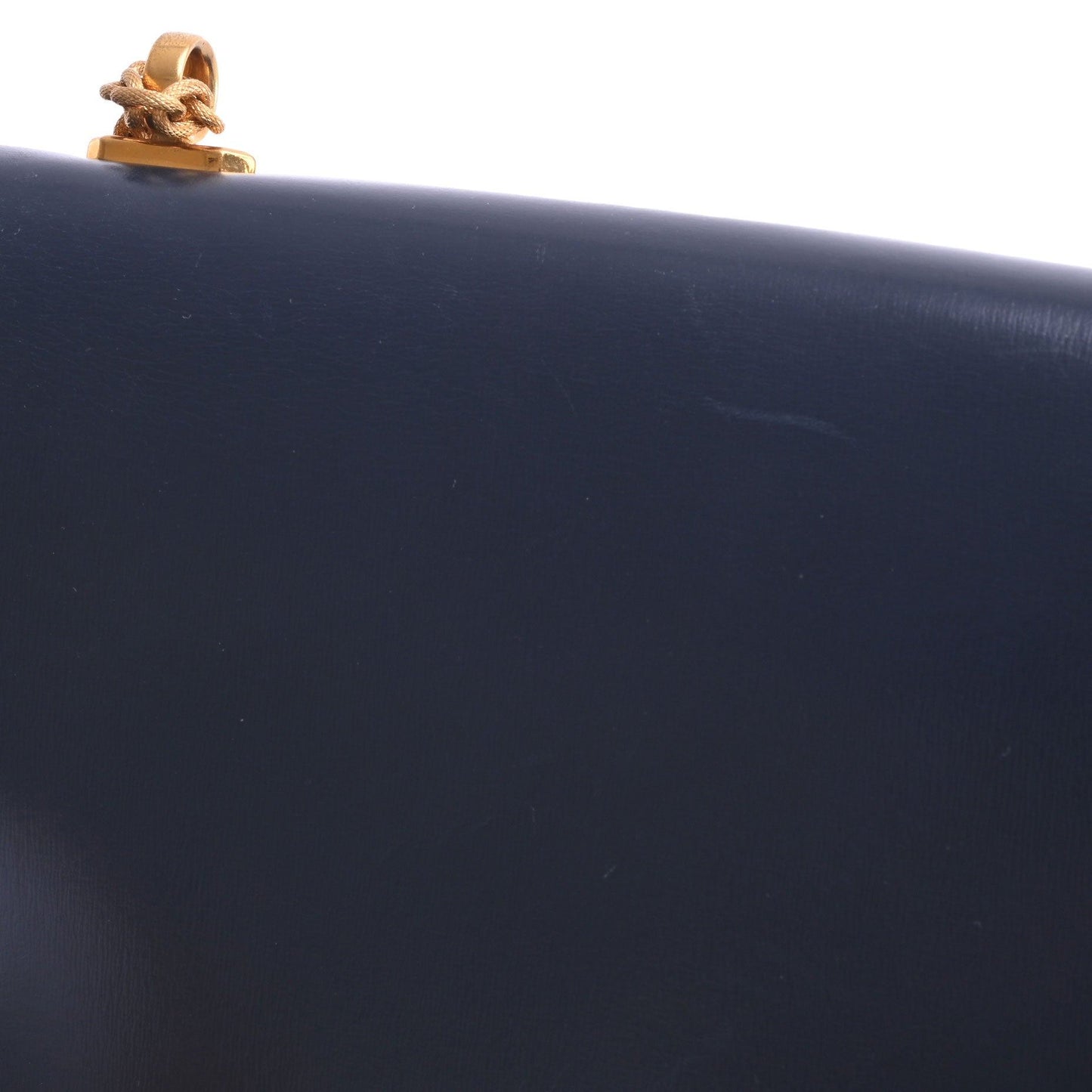 アルカザール　ボックスカーフ　ブルーインディゴ　GP　〇Ｎ刻印