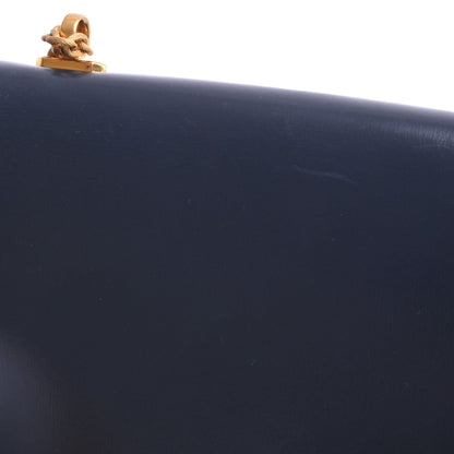 アルカザール　ボックスカーフ　ブルーインディゴ　GP　〇Ｎ刻印