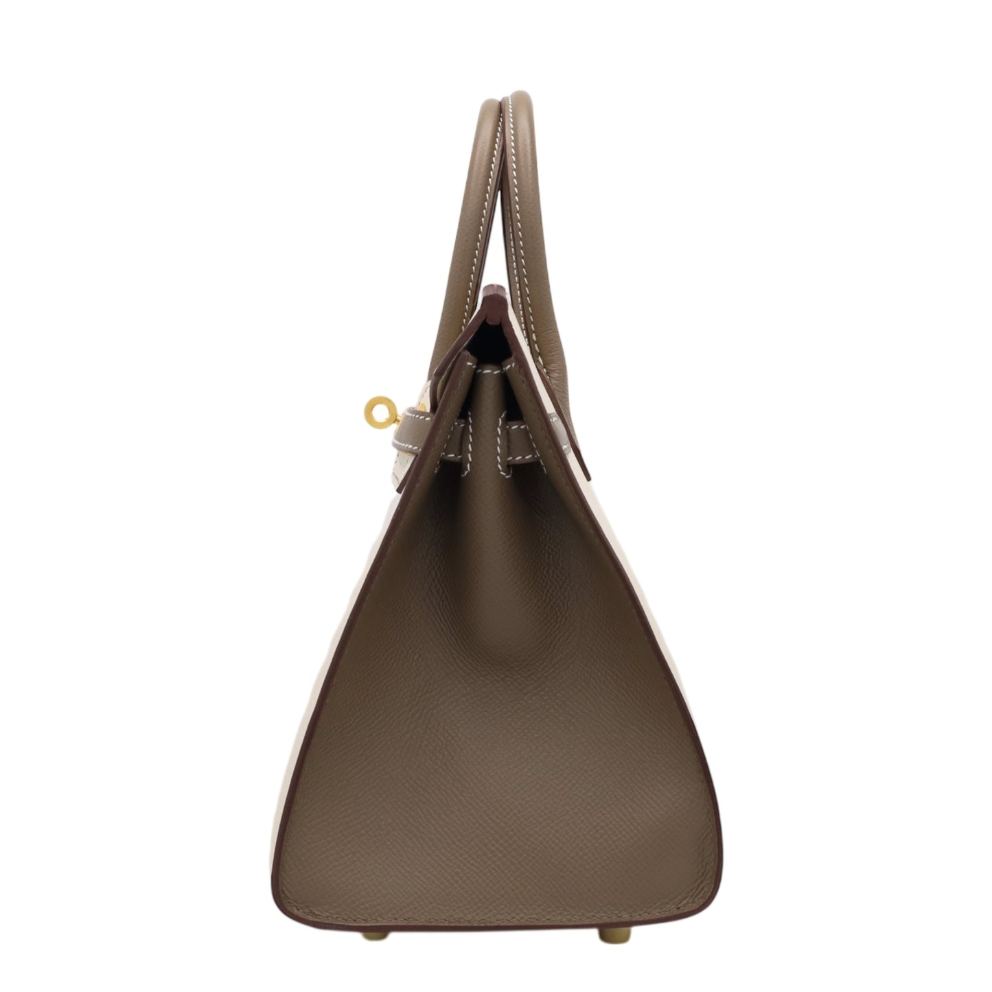 バーキン25　パーソナルオーダー　セリエ　ヴォーエプソン　クレ　エトゥープ　マットGP　Z刻印