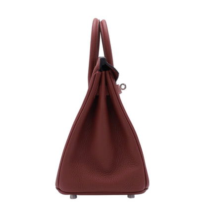 Birkin 25 多哥红灰 SS GStamp