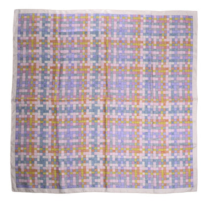 カレ90　BOLDUC AU CARRE　シルク　ホワイト