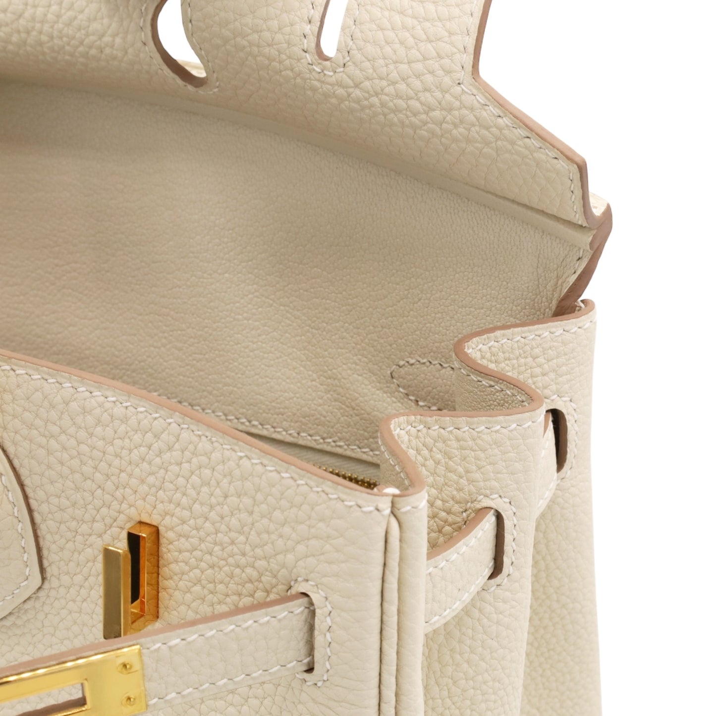 Birkin 25 Togo Cree GP K stamp