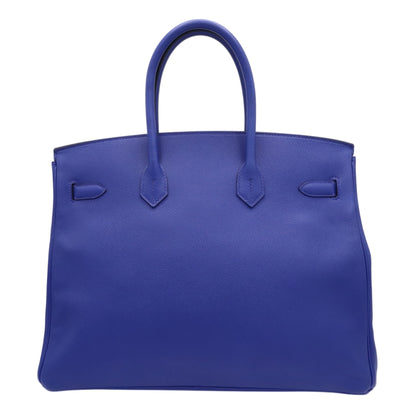 Birkin 35VeauEpsomBlue Royale GP CStamp