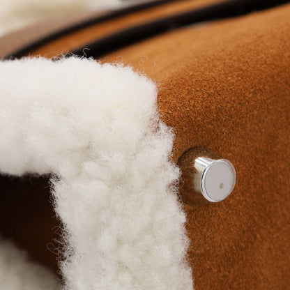 Mini Kelly 2 Teddy Vaux Swift Mouton Grizzly Chamois Ecru Arzan SS B stamp